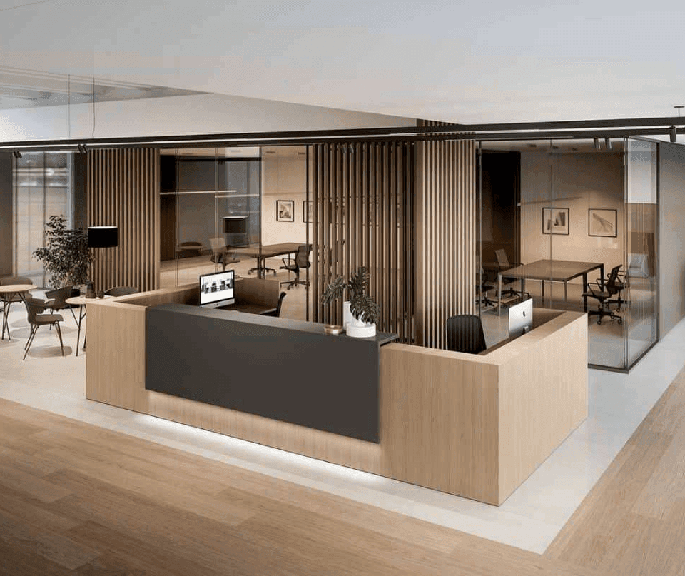 Image showing office work desk